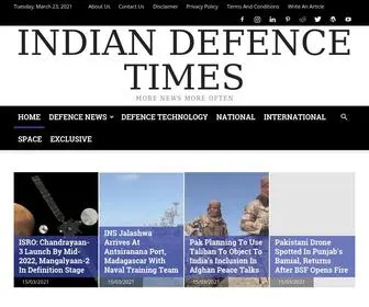 Indiandefencetimes.com(Indian Defence News) Screenshot