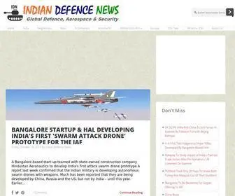 Indiandefensenews.in(India defence news) Screenshot