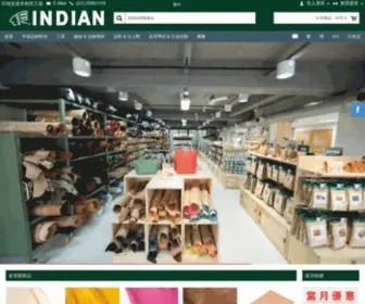 Indiandiy.com(印地安皮革創意工場) Screenshot