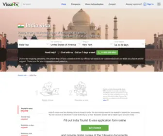 Indianembassy.net(India Visa) Screenshot