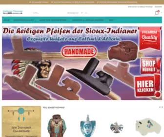Indianer-Fanshop.de(Indianer Fanshop) Screenshot