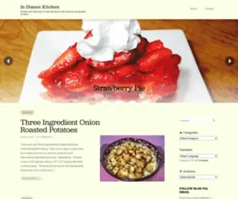 Indianeskitchen.com(Recipes showing step by step directions with pictures and a printable recipe card) Screenshot