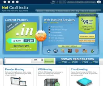 Indianetcraft.com(Net Craft India) Screenshot