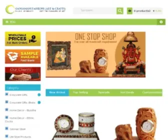 IndianethnicGifts.com(Gangamani Fashions) Screenshot