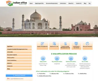 Indianevisa.online(E Visa to India) Screenshot