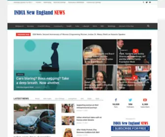 Indianewengland.com(INDIA New England News) Screenshot