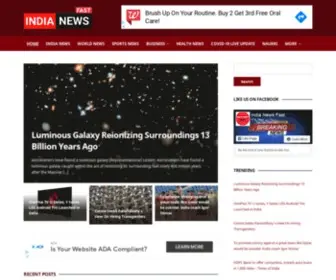 Indianewsfast.in(India News Fast) Screenshot