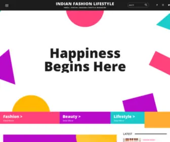 Indianfashionlifestyle.com(Indian Fashion Lifestyle) Screenshot