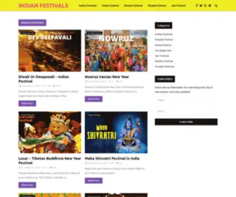 Indianfestivals.net(Most Populer Festivals in India) Screenshot