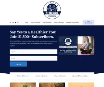 Indianfitnessmantra.com(Health & Fitness Website) Screenshot