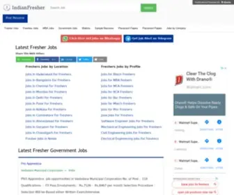 Indianfresher.com(Fresher Jobs) Screenshot