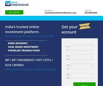 Indianfundbazaar.com(Indian Fund Bazaar) Screenshot