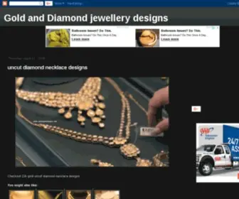 Indiangoldesigns.com(Gold and Diamond jewellery designs) Screenshot