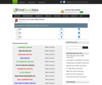 Indiangovernmentjobs.in(Indian Government Jobs) Screenshot
