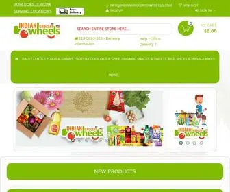 Indiangroceryonwheels.com(Indian Grocery On Wheels) Screenshot