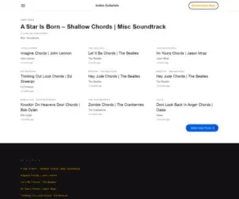 Indianguitarist.in(Indian Guitarists) Screenshot