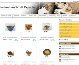 Indianhandicraftexporter.com(Indian handicraft exporters) Screenshot