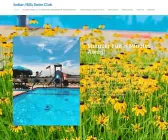 Indianhillsswimclub.com(Indian Hills Swim Club) Screenshot