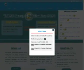 Indianiasacademy.com(Indian IAS Academy) Screenshot
