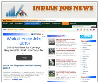 Indianjobnews.com(Indianjobnews) Screenshot