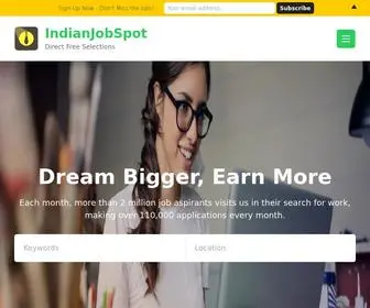 Indianjobspot.com("APPLY NOW) Screenshot