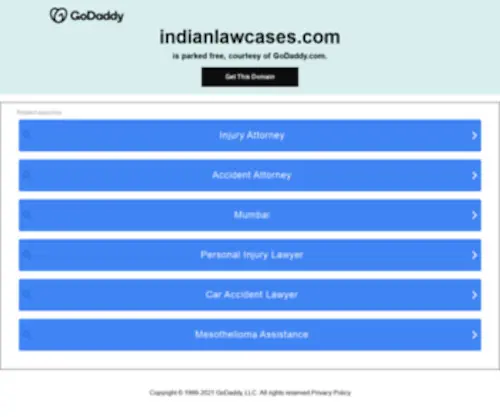 Indianlawcases.com(Indianlawcases) Screenshot