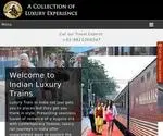 Indianluxurytrains.com Screenshot
