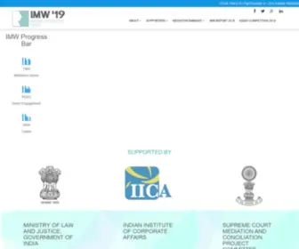 Indianmediationweek.com(Indian Mediation Week) Screenshot