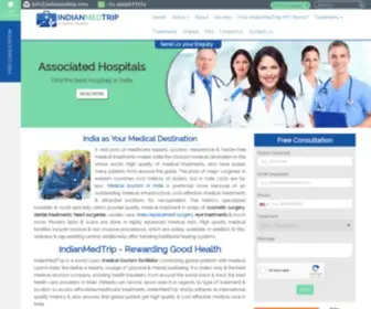 Indianmedtrip.com(Medical Tourism & Healthcare in India) Screenshot