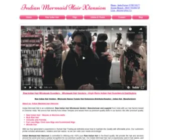 Indianmermaidhairxtension.com(Indian Mermaid Hair) Screenshot