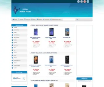 Indianmobileprices.com(Mobile Phones in India) Screenshot