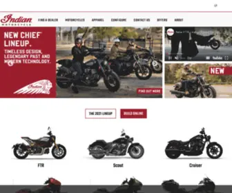 Indianmotorcycle.co.uk(Indian® Motorcycle) Screenshot