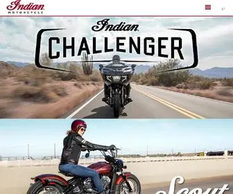 Indianmotorcycle.in(Indian® Motorcycles) Screenshot