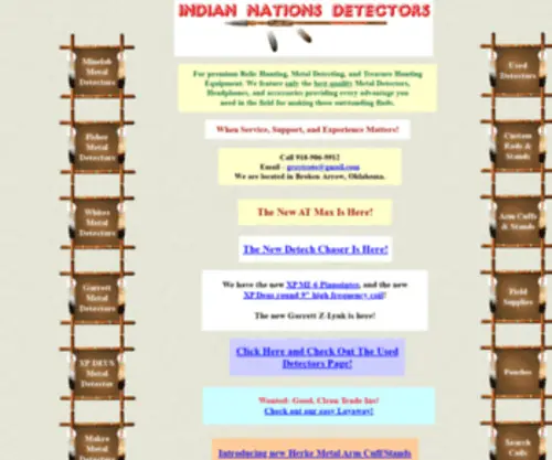 Indiannationsdetectors.com(Detectors) Screenshot