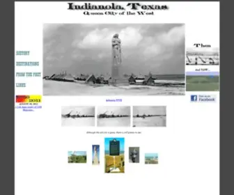 Indianolatx.com(Indianola, Texas) Screenshot