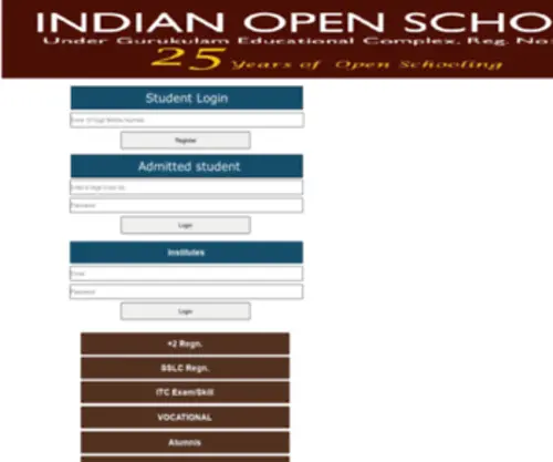 Indianopenschool.com(Indianopenschool) Screenshot