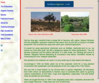 Indianorganic.com(Living) Screenshot