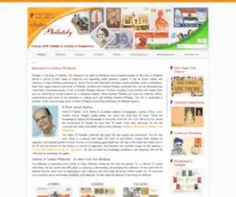 Indianphilatelics.com(Indian Philately) Screenshot