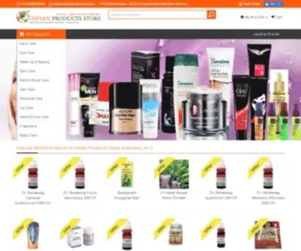 Indianproducts.com.au(Indian Products Store Australia) Screenshot