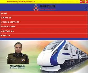 Indianrailwaypolice.in(Government Railway Police) Screenshot