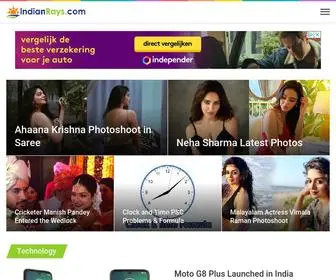 Indianrays.com(All about Indian trends) Screenshot