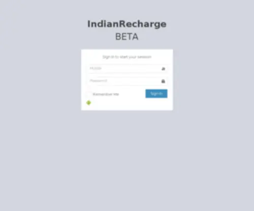 Indianrecharge.co.in(Indianrecharge) Screenshot