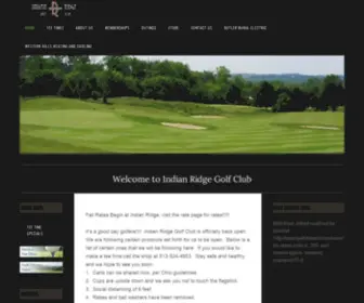 Indianridgegolfclub.com(Indian Ridge Golf Club) Screenshot