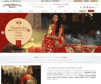 Indiansilkhouseagencies.com(Indian Silk House Agencies) Screenshot
