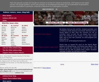 Indiansmix.com(Breaking Cleveland Indians rumors) Screenshot
