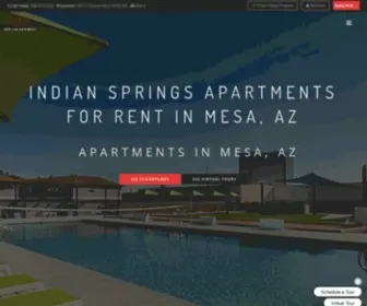 Indianspringsmesa.com(Indian Springs) Screenshot