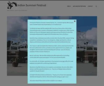 Indiansummer.org(Indian Summer Festival) Screenshot