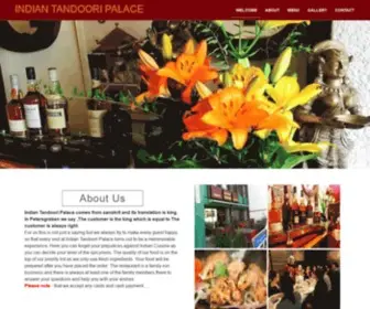 Indiantandooripalace.com(INDIAN TANDOORI PALACE) Screenshot