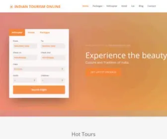 Indiantourismonline.org(Indian Tourism Online) Screenshot