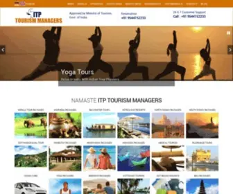 Indiantourplanners.com(India Tours) Screenshot